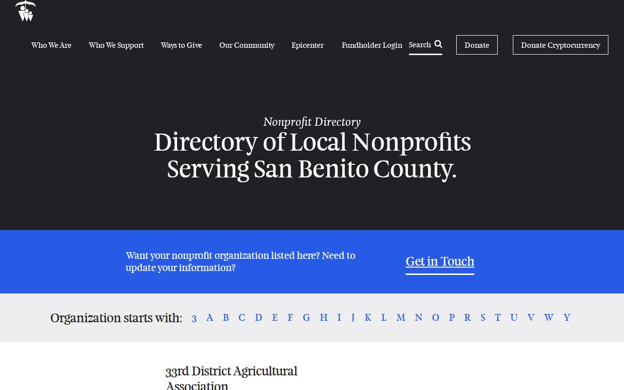 Hollister neighbors, local nonprofit organization directory